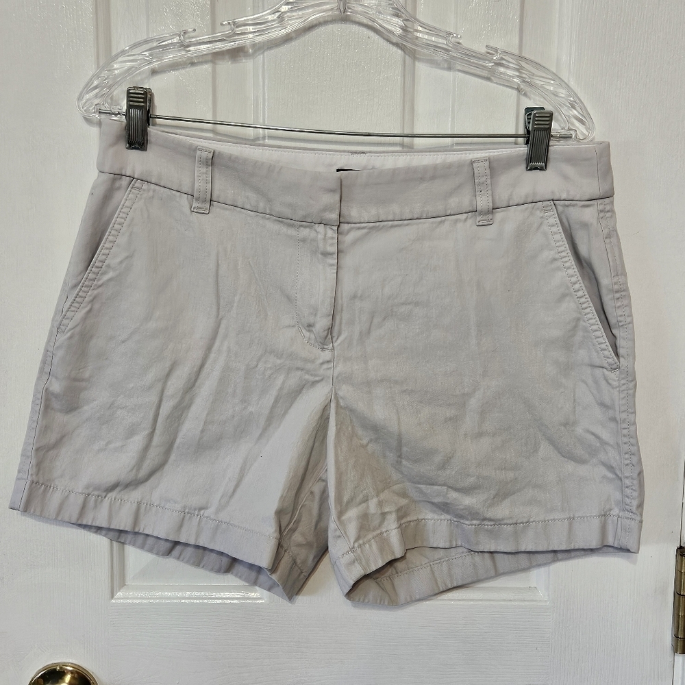J. Crew Women's Light Gray Shorts Size 8